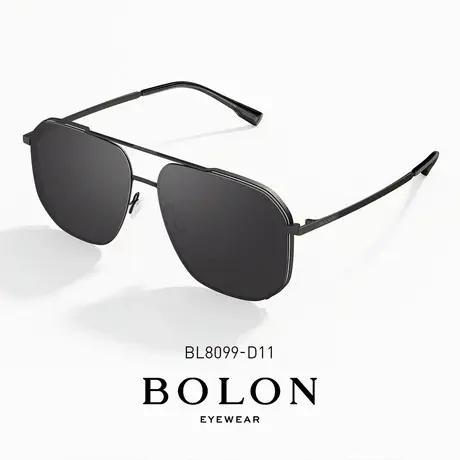 BOLON暴龙眼镜2023新品偏光太阳镜飞行员框墨镜男款驾驶镜BL8099商品大图