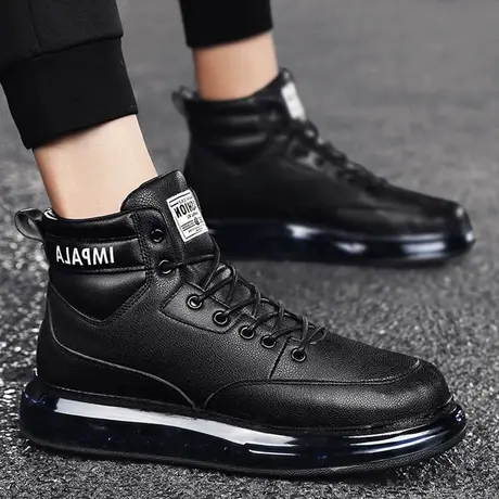 防水雨鞋男夏季时尚钓鱼鞋厨房鞋防滑防油工地劳保男鞋雨靴水鞋男商品大图