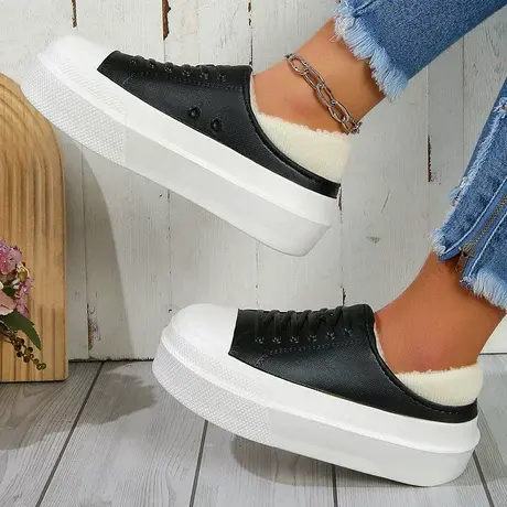 休闲棉拖鞋女冬季EVA外穿保暖防滑韩版时尚新款包头拖ins外贸大码图片