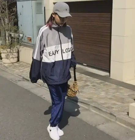 防晒衣女夏季韩版学生宽松bf2021新款原宿怪味少女外套乌77薄款潮图片