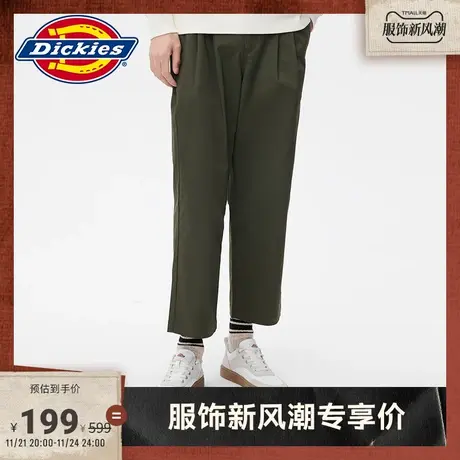 Dickies商场同款秋冬工装灵感 设计版型九分裤 休闲百搭下装商品大图