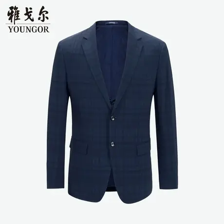 【商场同款】雅戈尔西服春季官方职业蓝色休闲西装外套男4229图片