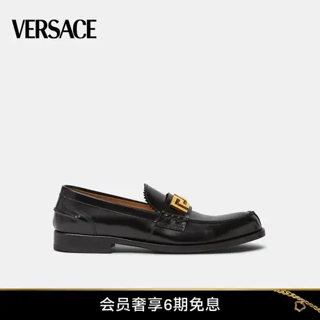 【季末优惠】VERSACE/范思哲 男士Greca乐福鞋图片
