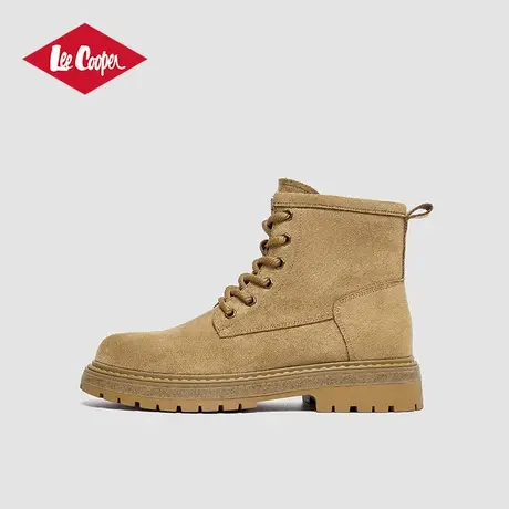 Lee Cooper2025春季新款短靴男大黄靴厚底单鞋增高时尚马丁靴男鞋商品大图