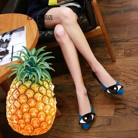菠萝丝袜 女薄款防勾丝女超薄网红波罗光腿连裤袜神器商品大图