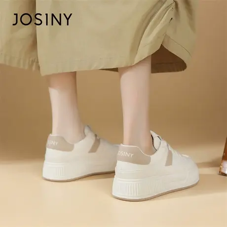 Josiny/卓诗尼小白鞋2024新款春季女鞋子爆款休闲鞋百搭运动板鞋商品大图