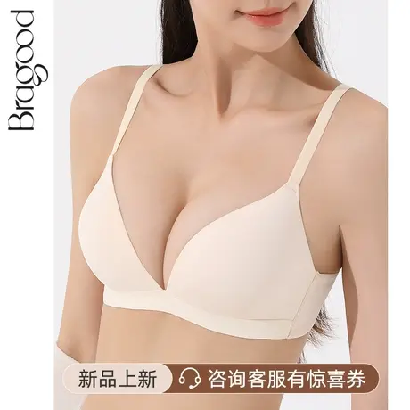 内衣女夏季薄款文胸聚拢小胸美背法式性感胸罩无痕无钢圈大胸显小商品大图