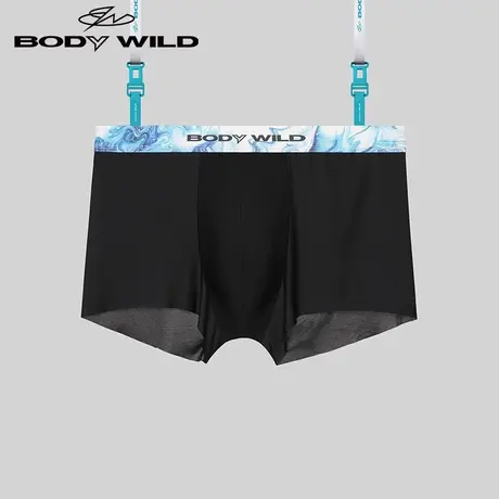 BODYWILD宝迪 【挚爱】立体腰带潮流印花装腰平角裤 ZBN23SH1A图片