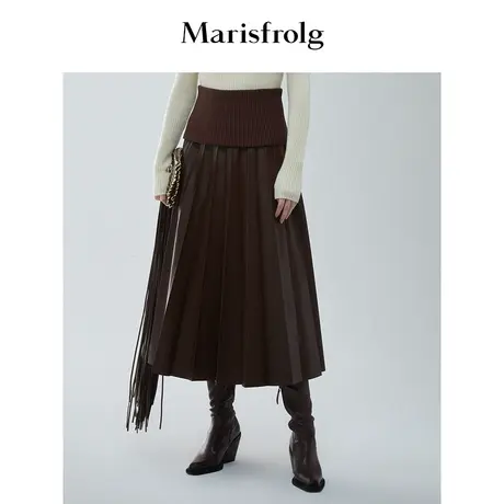 【奥莱清仓保暖季特价 】玛丝菲尔半身裙商品大图