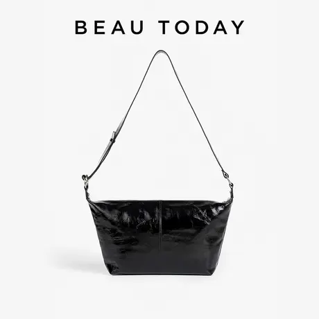 BeauToday黑色包包女大容量斜挎包BT2024年流行的包包小众设计师商品大图