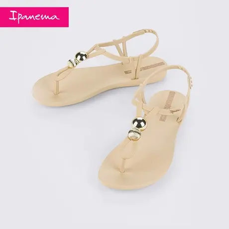 Ipanema依帕 女士夏季新款平底夹趾时尚扭结款夹脚凉鞋83512商品大图