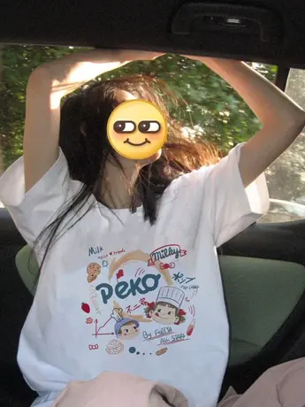 仿棉短袖正肩t恤女装2023新款夏季小众设计感漂亮时尚洋气上衣服图片