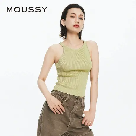 MOUSSY 夏季简约通勤风基础内搭工字背心女010HSS70-1291商品大图