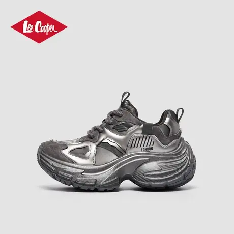 Lee Cooper2025春季新款老爹鞋女百搭厚底增高运动休闲鞋韩版女鞋商品大图