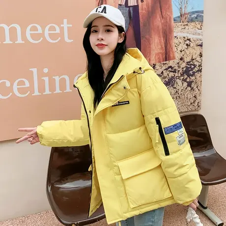 加厚面包服短款羽绒棉衣棉服女小个子冬季外套棉袄2023年新款保暖图片