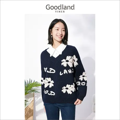 音儿美地女装新款毛针织衫商品大图