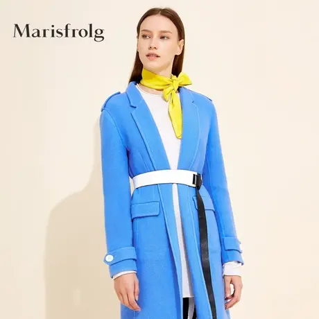 【奥莱清仓保暖季特价 】玛丝菲尔毛呢外套商品大图