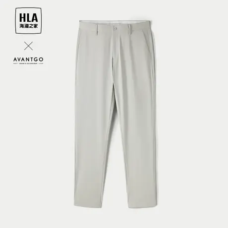 HLA/海澜之家轻商务经典休闲裤2024春夏新款商务绅士裤子男大码商品大图