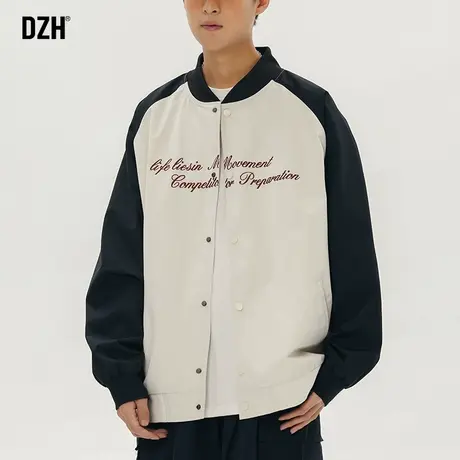 男士棒球服外套男春秋季飞行员夹克美式潮牌青少年男装高级感衣服商品大图