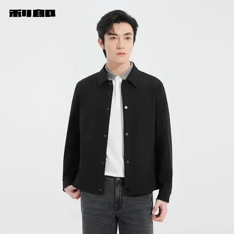 【商场同款】利郎官方短款夹克男2025春季纯色男款外套25CJK9031S图片