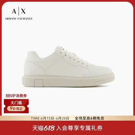 ARMANI EXCHANGE/阿玛尼2025夏季新款男士低帮系带板鞋休闲鞋官方商品大图