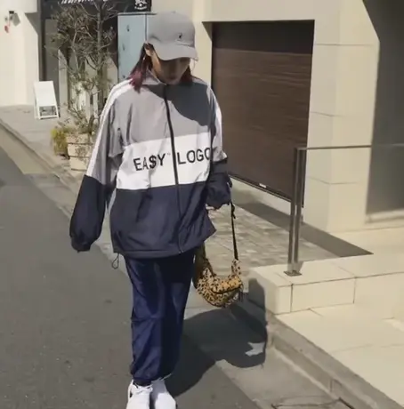 2023薄款春秋女装防晒衣蔡徐坤黄子韬同款衣服女学生IKUN运动外套商品大图