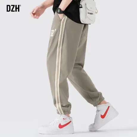 男士休闲九分裤男秋季运动裤潮牌痞帅高级感裤子宽松束脚卫裤男裤商品大图