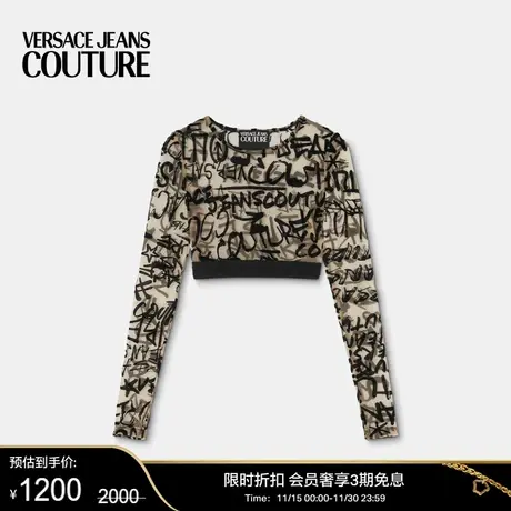 【限时优惠】VERSACE JEANS COUTURE 女士上衣商品大图