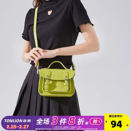 新品特惠唐狮2022春夏新款剑桥手提小方包女时尚韩版百搭斜挎包潮商品大图