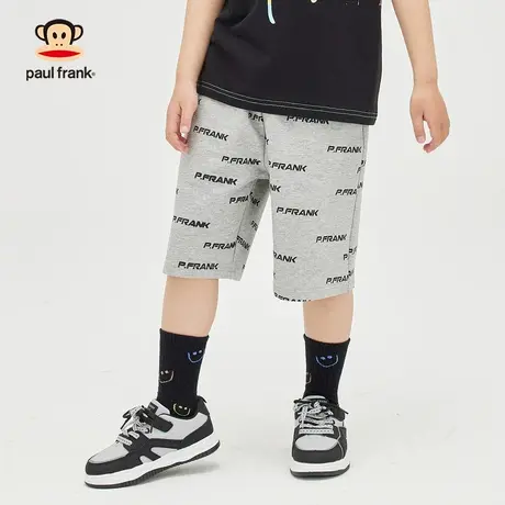 大嘴猴童装男童短裤2023年夏季新品中大童外穿儿童薄款五分裤子商品大图