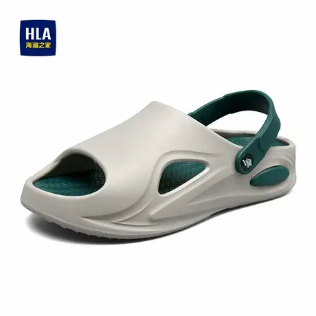 HLA/海澜之家男鞋新款休闲透气舒适拖鞋凉鞋两用户外百搭厚底商品大图
