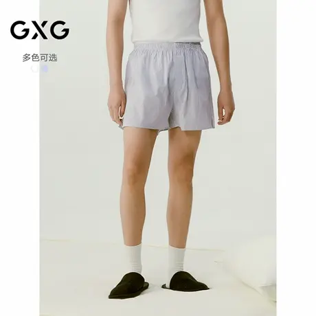 GXG男士夏季家居裤平角短裤居家外出五分裤睡裤阿罗裤商品大图
