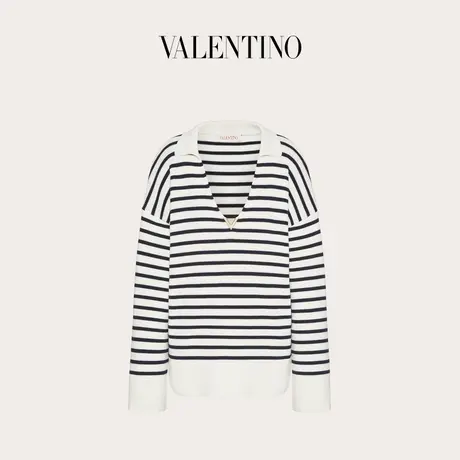 【季末优惠】华伦天奴VALENTINO女士棉质套衫图片