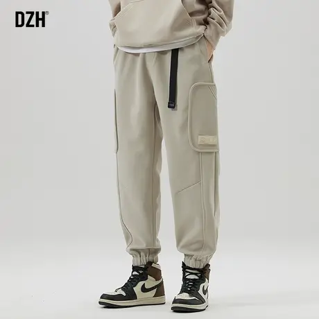 男士束脚裤子男款春季宽松休闲长裤2024年新款青少年运动裤工装裤商品大图