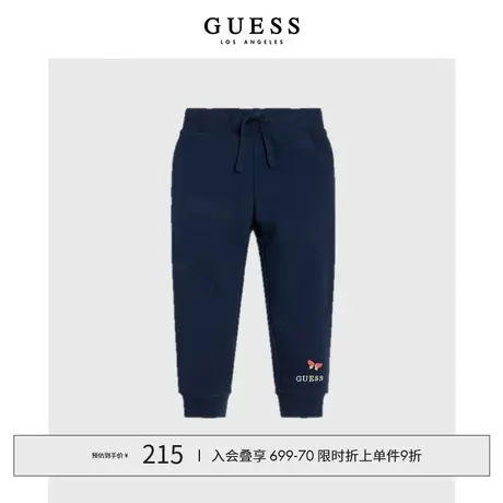 【38上新季】GUESS 童装女童可爱图案休闲运动裤图片