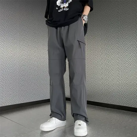 工装冲锋裤男款夏季美式高街直筒宽松休闲裤潮牌运动机能阔腿长裤商品大图