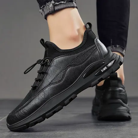 雨鞋男款时尚厨师水鞋厨房专用防滑工作鞋低帮雨靴洗车防水鞋男士商品大图