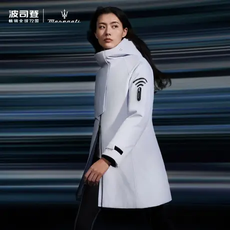【波司登 x Maserati】波司登高端户外WIFI系列鹅绒羽绒服女士商品大图