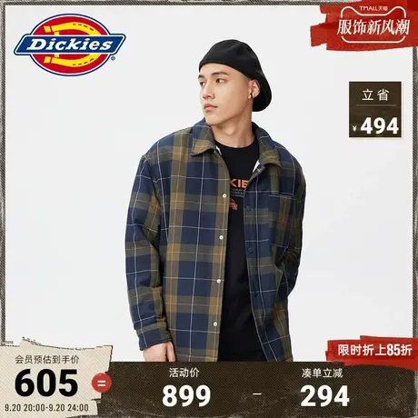 Dickies商场同款秋冬工装灵感 羊羔绒夹克 男女款情侣休闲外套图片