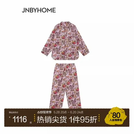 JNBYHOME江南布衣秋冬新年家居服可外穿长袖休闲女套装舒适睡衣商品大图