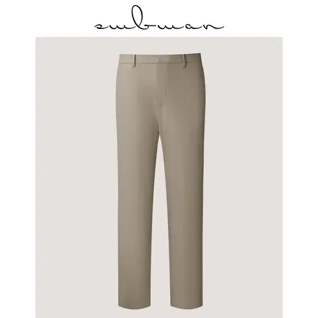 十米布秋冬新款弹力抗皱商务休闲西裤防滑设计修身易打理轻松长裤商品大图