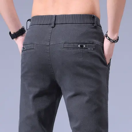 夏季薄款西装裤男士2023新款夏天休闲长裤子男裤西裤宽松直筒夏裤商品大图