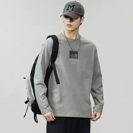 时尚潮牌秋季男装卫衣多色可选高档男士卫衣宽松舒适休闲百搭卫衣图片