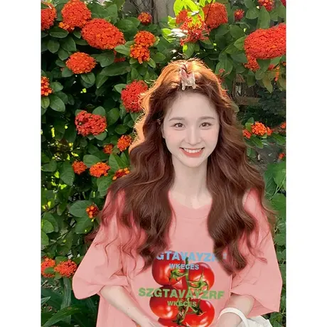 纯棉设计感短袖t恤女夏季新款小众潮牌原创宽松半袖洋气减龄上衣图片