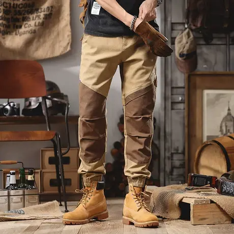 Modi Nick/摩帝尼克潮流百搭夏季薄款工装裤时尚潮流休闲男士裤子商品大图