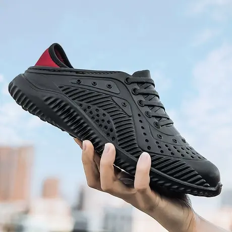 雨鞋男款时尚钓鱼水鞋厨房防滑防水鞋厨师套鞋工地胶鞋防水鞋男士商品大图