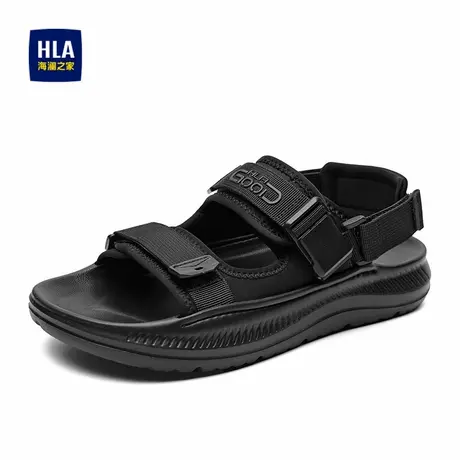 HLA/海澜之家男鞋新款时尚透气舒适沙滩鞋户外休闲运动凉鞋商品大图