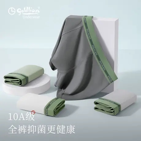 金利来男士内裤2025新款夏季薄款10A级抑菌男生款四角平角短裤商品大图