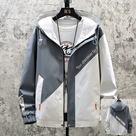 男士外套春秋季2023新款韩版潮流帅气男装秋装夹克ins潮百搭衣服商品大图