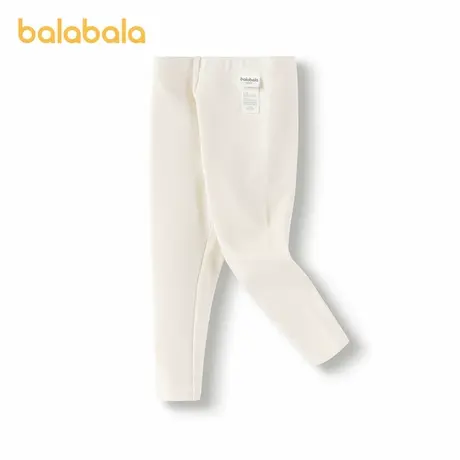 【商场同款】巴拉巴拉童装儿童打底裤女童绣花长裤2024春新款裤子商品大图